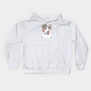 A cute cat photo Kids Hoodie